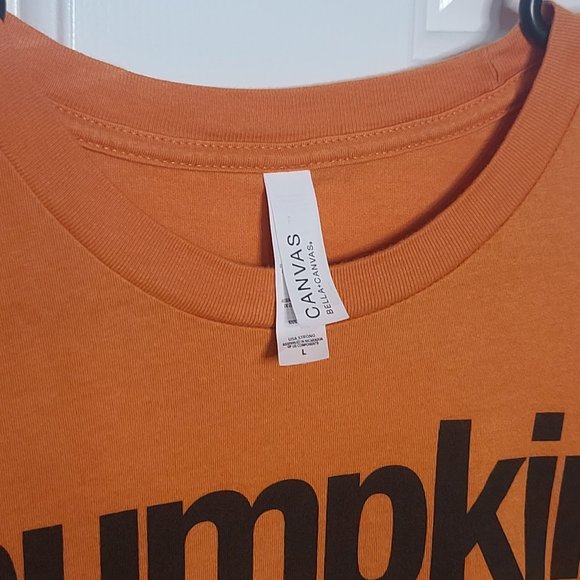 Pumpkin Pie Nutrition Facts Tshirt - Size Large - Picture 2 of 3